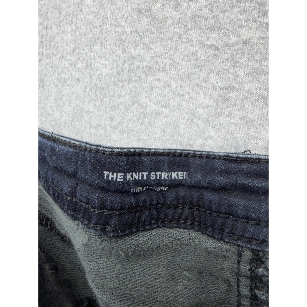 AG Adriano Goldschmied‎ Jeans Youth 14 Blue Knit Stryker Straight Ripped Denim - Picture 9 of 14